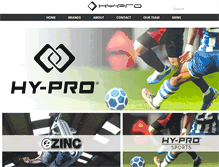 Tablet Screenshot of hy-pro.co.uk